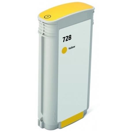 Cartucho Tinta Hp 728XL Amarillo Compatible